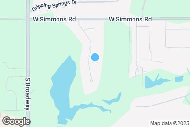 Map image of the property - 8000 Pleasant Oaks Dr