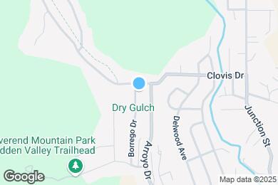 Map image of the property - 2612 Borrego Dr