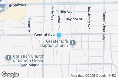 Map image of the property - 7303 Central Ave