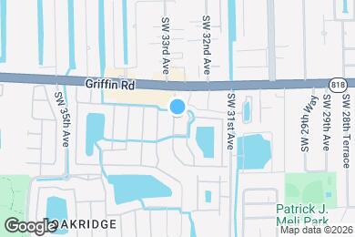 Map image of the property - 4878 SW 32nd Terrace