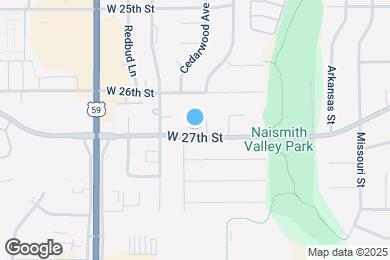 Map image of the property - 1618 W 27th ST