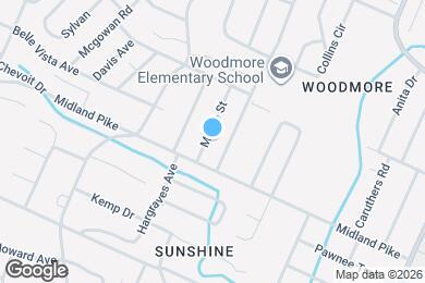 Map image of the property - 710 Moore St
