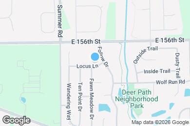 Map image of the property - 11960 Locus Ln