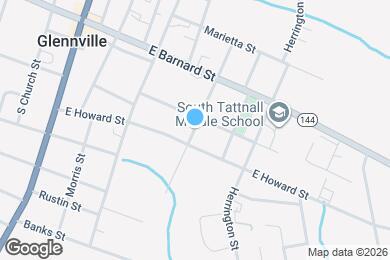 Map image of the property - 205 Baker St