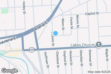 Map image of the property - 14 S Lewis St