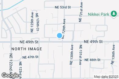 Map image of the property - 12811 NE 49TH WAY