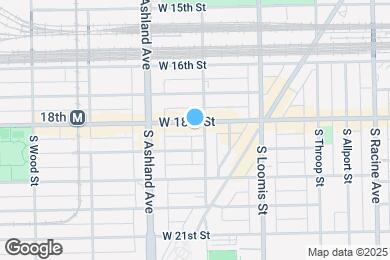Map image of the property - 1501 W 18th St