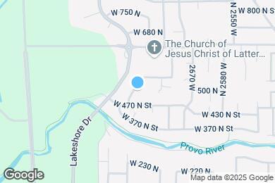 Map image of the property - 504 N 2870 W