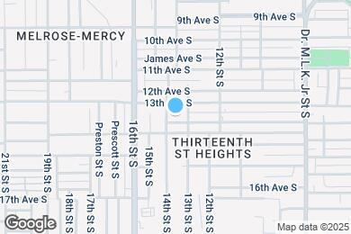 Map image of the property - 1321 Melrose Ave S