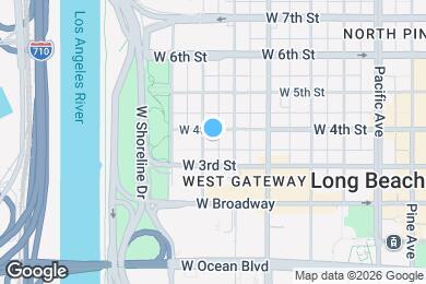 Map image of the property - 640 W 4th St