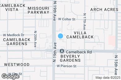 Map image of the property - Mesquite Terrace