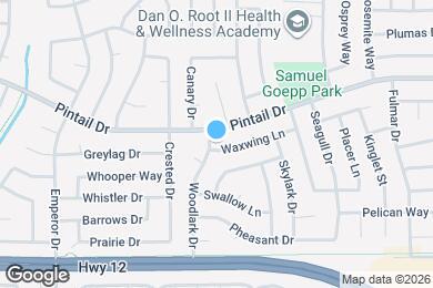 Map image of the property - 1104 Waxwing Ln