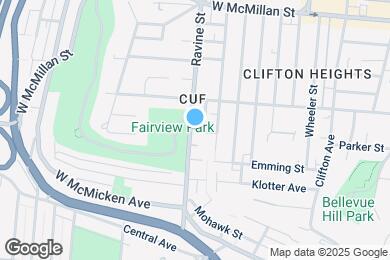 Map image of the property - 2226 Ravine St