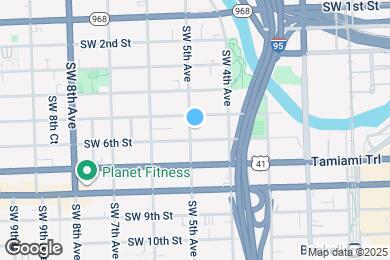 Map image of the property - 527 SW 5th Ave