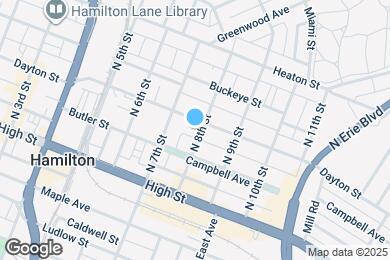 Map image of the property - 741 Dayton St