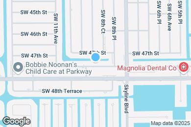 Map image of the property - 841 SW 47th Ter