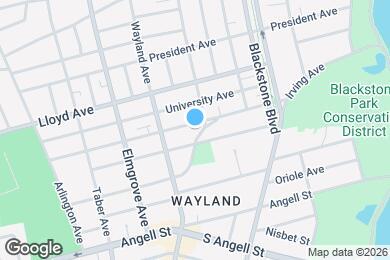 Map image of the property - 131 Irving Ave