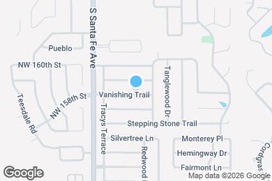 Map image of the property - 2013 Vanishing Trail