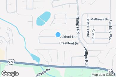 Map image of the property - 6249 Creekford Ln