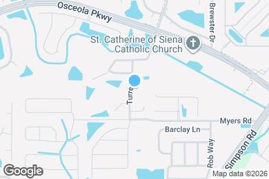 Map image of the property - 3121 Turret Dr