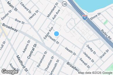 Map image of the property - 34 Bond St