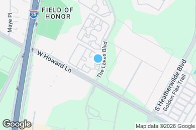 Map image of the property - 13838 The Lakes Blvd