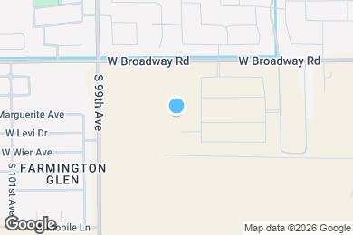 Map image of the property - 9718 W Tamarisk Ave