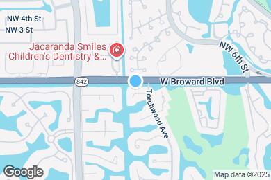 Map image of the property - 9841 SW 1st St