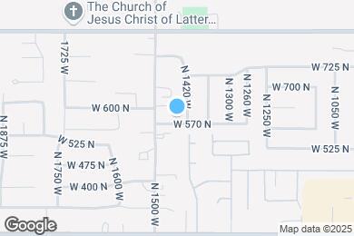 Map image of the property - 1444 W 570 N