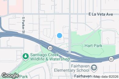 Map image of the property - 660 S Glassell St