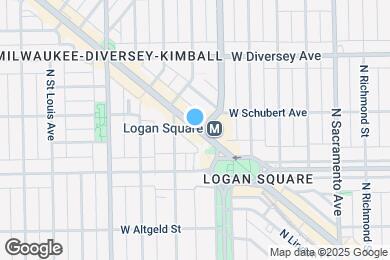 Map image of the property - 2648 N Milwaukee Ave