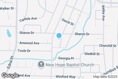 Map image of the property - 1325 Macon Ave