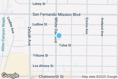 Map image of the property - 10920 White Oak Ave