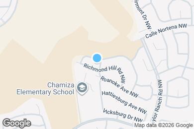 Map image of the property - 5404 Roanoke Ave NW