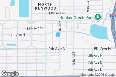 Map image of the property - 1010 26th St N