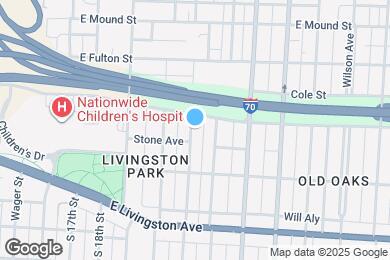 Map image of the property - 582 Gilbert St