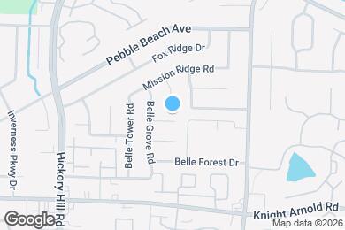 Map image of the property - 6082 Belle Grove Cove N