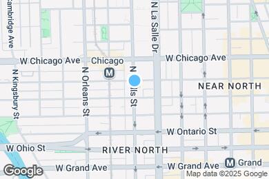 Map image of the property - 713 N Wells St
