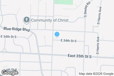 Map image of the property - 10404 E 34th St S