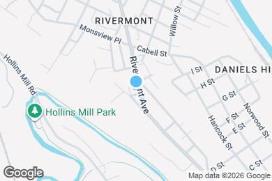 Map image of the property - 1003 Rivermont Ave