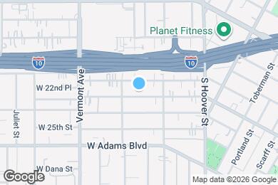 Map image of the property - 1355 W 23rd St