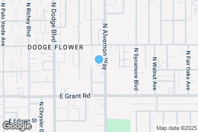 Map image of the property - 2485 N Alvernon Way