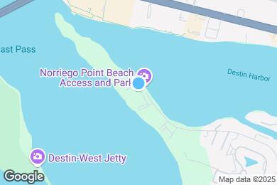 Map image of the property - 100 Gulf Shore Dr