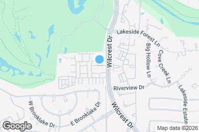 Map image of the property - 600 Wilcrest Dr