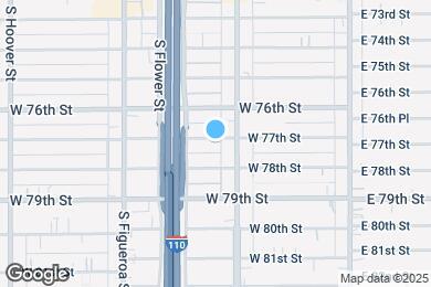 Map image of the property - 324 W 77th St
