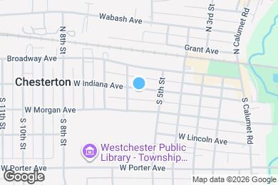 Map image of the property - 537 W Indiana Ave