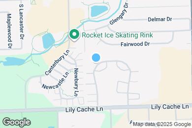 Map image of the property - 15 N Fernwood Dr