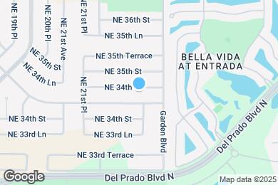 Map image of the property - 2310 NE 34th Ln