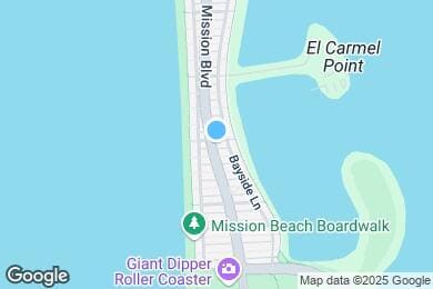 Map image of the property - 3391 Mission Blvd