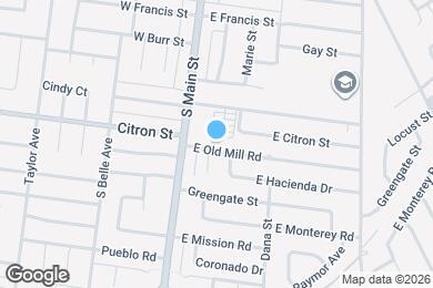 Map image of the property - 205 E Old Mill Rd